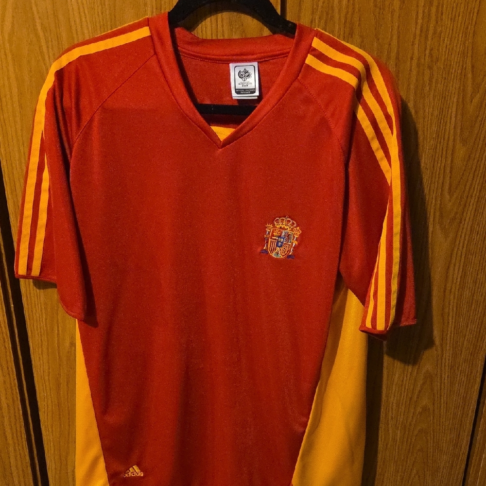 Raul 2006 World Cup Adidas Soccer Jersey, #7, Medium
